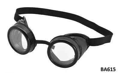 £9.95 • Buy Biggles Mad Scientist Steampunk Willy Wonka Glasses Goggles Fancy Dress Costume 