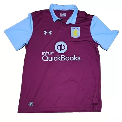 Aston Villa 2016/2017 Home Shirt - Extra Large Quickbooks • £25