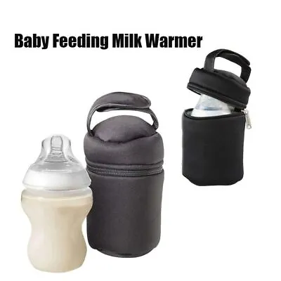 1PC Baby Bottle Milk Warmer Insulation Travel Heater Bag Pouch Portable Feeding. • £7.49