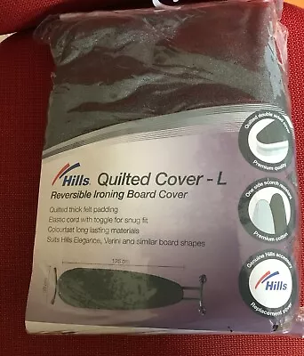 $30 • Buy Hills Reversible Quilted Ironing Board Cover Brand New 125cm X 38cm