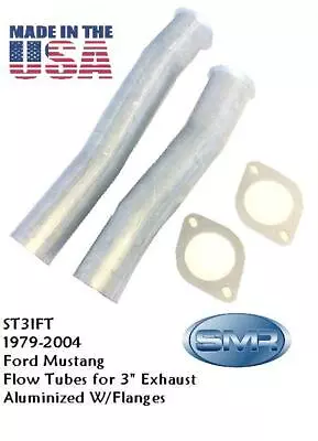 3  3.00 Exhaust  FORD MUSTANG Flow Tubes  Intermediate Pipe Mid Pipe  1979-2004 • $69.99