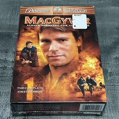 MacGyver The Complete First Season Season 1 6-Disc DVD Box Set Brand New Sealed • $12.95