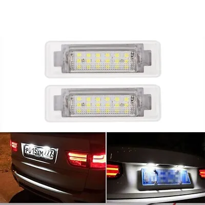 2x White 6000K LED License Plate Lights For 1996-02 Mercedes E-Class W210 Sedan • $16.98