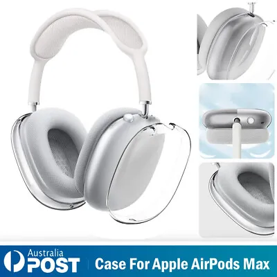 $10.14 • Buy Headphone Clear Case Shockproof Full Cover Protector Skin For Apple AirPods Max