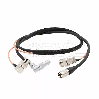 $49.50 • Buy Zacuto Gratical EVF Power SDI Video Y Cable Hirose 4pin 2Pin BNC For Sony Camera