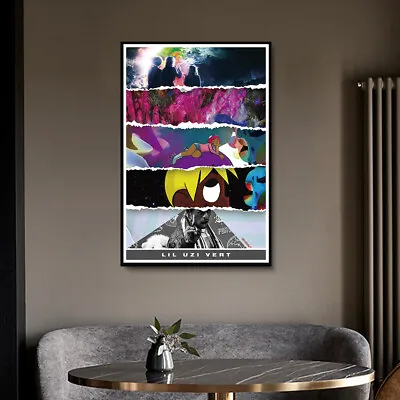 Lil Uzi Vert Album Cover Poste Wall Decor Art HD Print Rap Music Star Poster • $9.30