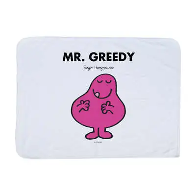 Mr. Greedy Blanket Mr Men Home Cosy Soft Throw • £20