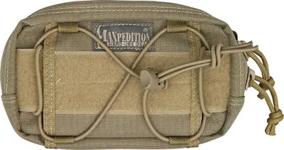 Maxpedition JANUS Extension Pocket 8001K Khaki. Two-faced Pocket One Side Featu • $39.55