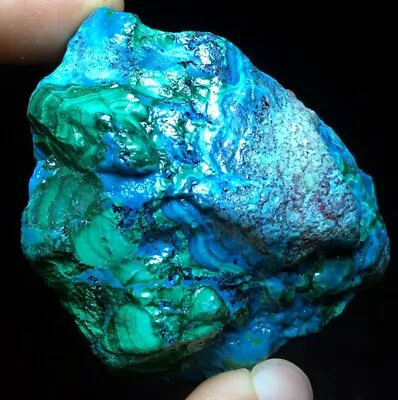 134g Natural Genuine Chrysocolla Shattuckite Malachite Green Crystal Stone B901 • $1.51