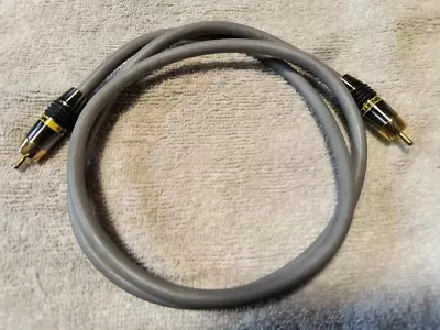 Monster Videophile M1000V Video Digital RCA Coax Coaxial Cable 1 M MSeries 1000V • $9.98