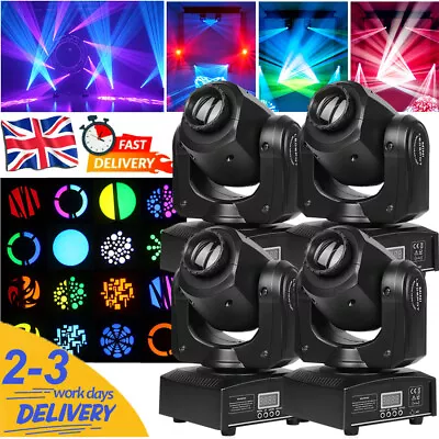 £135.99 • Buy 120W LED Moving Head Light RGBW Gobo Beam Stage DJ Light Disco DMX Spot Lighting