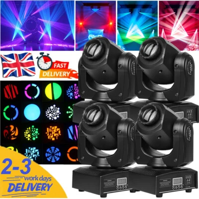 £135.99 • Buy 120W LED Moving Head Light RGBW Gobo Beam Stage DJ Light Disco DMX Spot Lighting