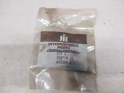 International 372774 C1 Cupped Washer Lot Of 5 Pieces Oem Truck Parts Dt466 Nos • $29.99