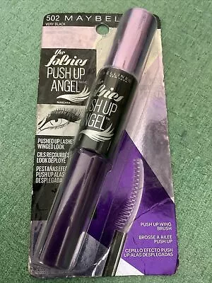 MAYBELLINE Mascara The Falsies Push Up Angel Washable #502 Very Black • $11.49