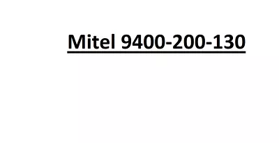 Refurbished Mitel 9400-200-130 SX-2000 Microlite Cabinet • $749