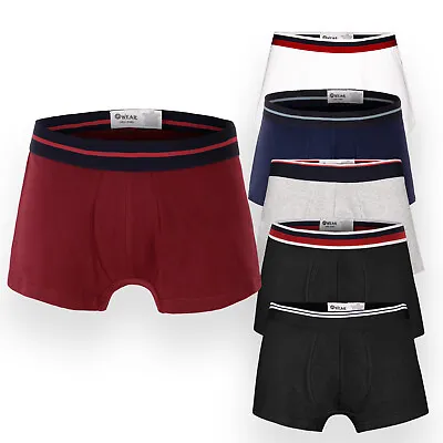 £6.29 • Buy Boxer Shorts 3 Trunks In PACK Men's Underwear Boxer 95% Cotton & 5% Spandex UK