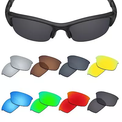 POLARIZED Replacement Lenses For-OAKLEY Flak Jacket Sunglass - Options • £9.99