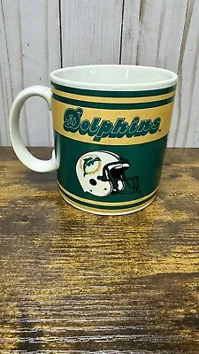 Miami Dolphins Russ Berrie Vintage Coffee Cup Mug NFL Officially Licensed Prod. • $24