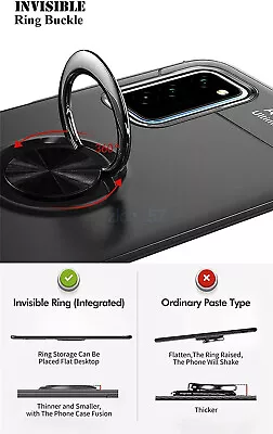 Shockproof Phone Case Ring Magnetic Holder Stand Cover For Samsung Galaxy Models • $17.78