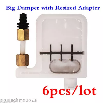 6pcs/lot--OEM Big Damper With Resized Adapter For Mimaki JV3/JV22  • $15.61