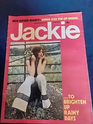 Vintage JACKIE Magazine 31 MARCH 1973 Strawbs Marty Kristian Slade JK466G • £13.50