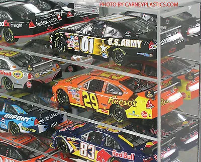 NASCAR Diecast Display Case Fits 24 Cars 1:24 Scale • $129.95