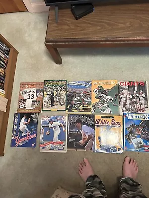 Baseball Program Lot Plus 85 Clippers A  85 Syracuse Program & 87 Mets Yearbook • $69.99