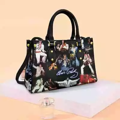 Premium Singer Elvis Presley Handbag Women Leather Handbag Music Lover Bag • $40.95