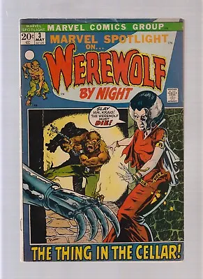 Marvel Spotlight #3 - 2nd App Of Werewolf By Night! (4.0/4.5) 1972 • $50.02