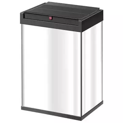 Waste Bin Big-Box Swing Size L 35 L Stainless Steel 0840-111 Hailo • £125.45