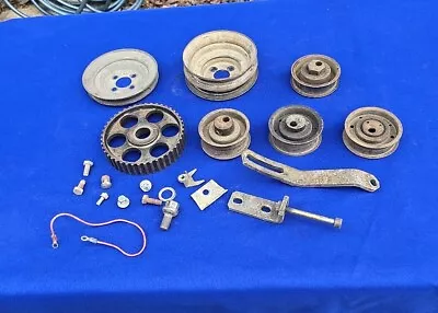 Lot Old VW Volkswagen Karman Ghia Parts Timing Belt Tensioning Rollers Pulleys • $95