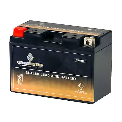 YT9B-BS High Performance - Maintenance Free - Sealed AGM Motorcycle Battery • $35.50