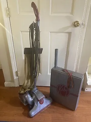 Vintage KIRBY  Vacuum Cleaner With Accessories Model 514 Accessories Red Brown • $250