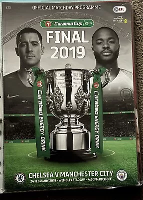 Chelsea V Manchester City 2018/2019 League Cup Final • £0.99