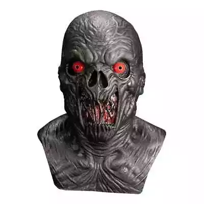 Mask Shadow Demon  Studio 666  Black Full Head Latex Horror Movie Mask OS • $69.98