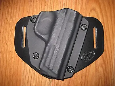 OWB Kydex/Leather Hybrid Holster With Adjustable Retention For Smith & Wesson  • $40.98