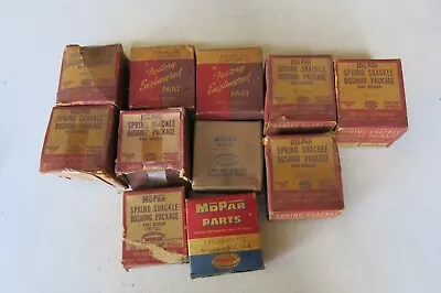 Vintage Mopar 939720 Spring Shackle Bushing Package Lot Fits Plymouth DeSoto • $127.49