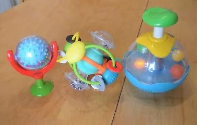 FISHER_PRICE Weaning Table Toy INFANTINO Activity Ball  CHICCO Press & Glow • £8.49