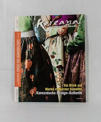 Koreana - Koreanische Kultur Und Kunst Spezial: Kunsthandwerk Und Design: Ein B • £4.80