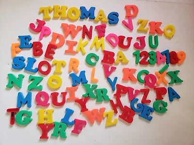 Lot Of 81 Magnetic Letter And Numbers • $5