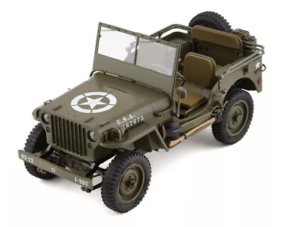 RC 1/12 WILLYS MB Military Truck 4X4  *RTR* • $229.99