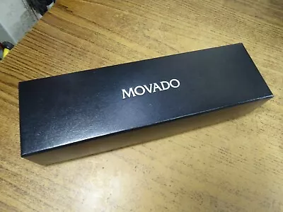 Movado Museum Watch Case Box W/Operating Manual & Warranty Card Inner And Outer • $49.99