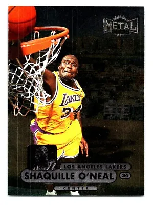 1998-99 Metal Shaquille O'Neal Los Angeles Lakers #1 • $3.99