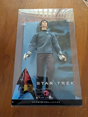 Mr. Spock Star Trek Pink Label Barbie Collector Ken Doll 2008 Mattel. New • $85