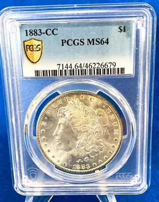 1883 CC Morgan Dollar PCGS MS64 • $400