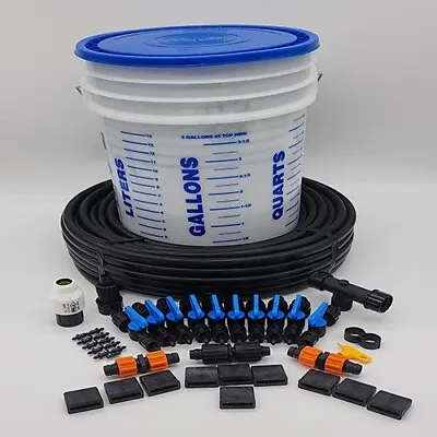 Garden Drip Irrigation Starter Kit A-BV-B 10 Row 1000ft Tape Vegetable System • $165