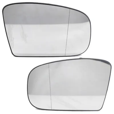 2Pcs Door Side Wing Mirror Glass Wide Angle Heated For Mercedes-Benz W220 W215 • $30.99