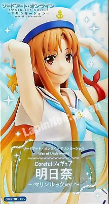 $62.92 • Buy SAO Sword Art Online Asuna Figure Marine Look Ver. Coreful TAITO
