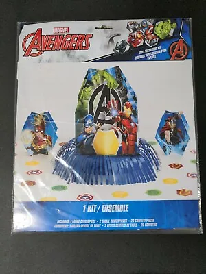Marvel Avengers Party Table Decorating Kit Centerpieces & Confetti • $7.34