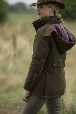 £159.99 • Buy Sherwood Forest Oakham Womens Waterproof Country Jacket MOSS GREEN
